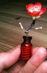 Hand Light Finger Wood Red