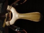 Bicycle part Wood Human leg Kitchen utensil Metal