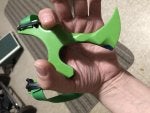 Hand Green Finger Thumb Nail