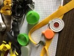 Tableware Scissors Yellow Office supplies Eyewear